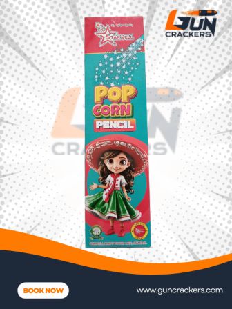 POP CORN PENCIL (5 PC`S)