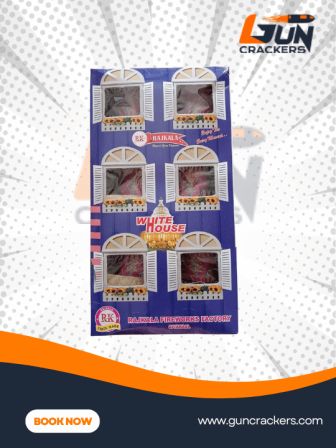 WHITE HOUSE-6 PCS -NEW