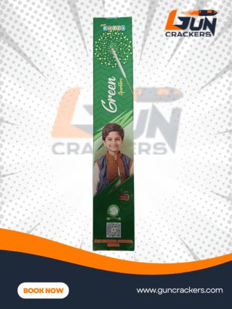 15 CM GREEN SPARKLERS