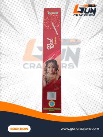 15 CM RED SPARKLERS